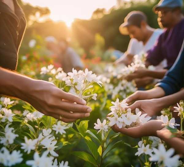 茉莉花采摘秘籍，掌握技巧，尽享芬芳之旅,茉莉花采摘攻略，掌握这些技巧，尽享茉莉芬芳,采摘技巧,第1张