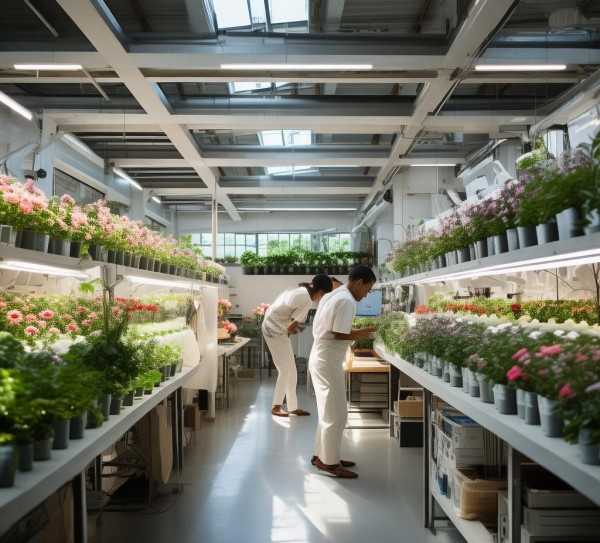 高效鲜花盆景车间建设全攻略，选址与管理秘诀一网打尽,打造高效鲜花盆景车间，从选址到管理的全方位指南,养护,鲜花盆景,第1张