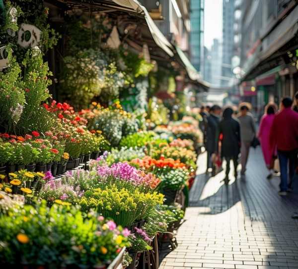 鲜花盆景批发市场，绿色经济的活力之源揭秘,探秘鲜花盆景批发市场，绿色经济的繁荣之源,养护,鲜花盆景,第1张