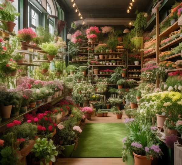 家居美景新篇章，鲜花盆景店装修风格鉴赏,打造家居美景—鲜花盆景店装修效果图片赏析,生机,鲜花盆景,第1张