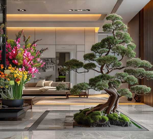 虹口区引领家居美学潮流，鲜花盆景客厅，焕新家居品味,虹口区家居美学新风尚，打造鲜花盆景客厅，提升家居品味,养护,生机,鲜花盆景,第1张