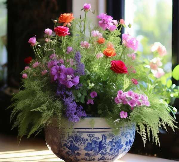 花盆中的艺术奇观，揭秘鲜花盆景之美,花盆中的艺术——探索鲜花盆景的魅力,养护,鲜花盆景,生长习性,第1张