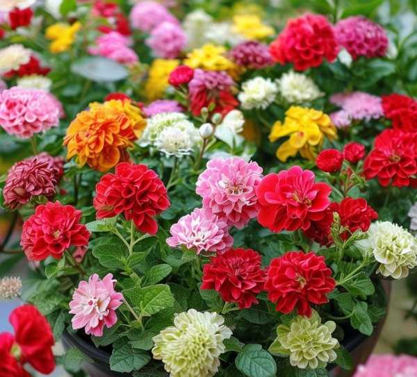 盆栽鲜花，为生活增添一抹自然之美,盆栽鲜花，点缀生活之美,生机,生长习性,第1张