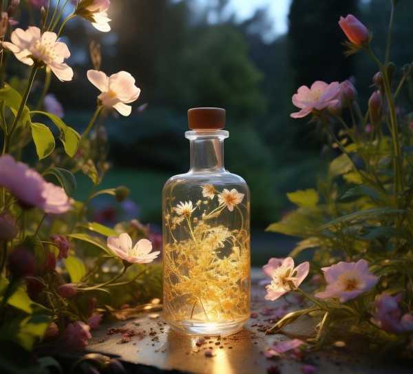 花语秘境，揭秘花粉底液中的美丽奥秘,百合花粉底液，探寻花语中的美丽秘密,纯洁,花语,第1张