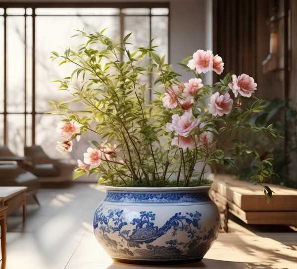 融合古今之美，中式鲜花盆景的艺术魅力,中式鲜花盆景，传统美学与现代生活的和谐交融,养护,生机,鲜花盆景,第1张