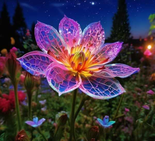 解码生命之花，花中碳水密码的深层象征意义,花中的碳水密码，探寻生命之花象征的深层意义,纯洁,花语,第1张