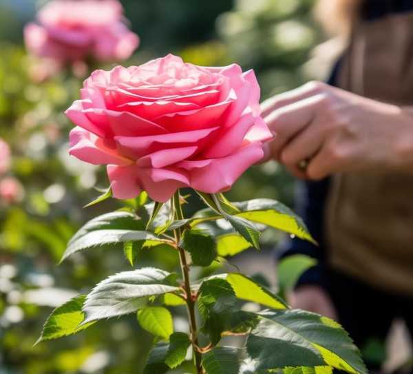 最佳打顶时机，玫瑰花发芽后如何精准打顶？,玫瑰花发芽后，何时进行打顶？揭秘最佳打顶时机与技巧,养护,玫瑰,第1张