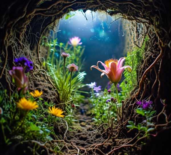 地下花园的秘密，花根世界大揭秘,揭秘花的根，探寻地下花园的秘密,养护,纯洁,生长习性,第1张