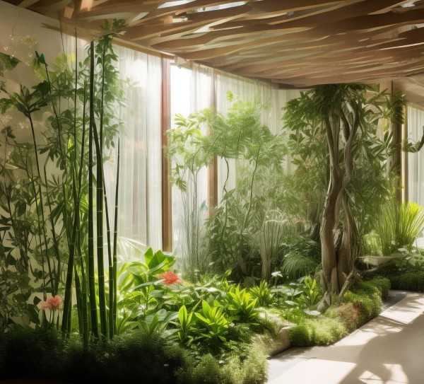 家居绿意盎然，造型艺术打造生态风景线,非洲茉莉花造型艺术，打造家中绿意盎然的美丽风景,养护,生机,茉莉,第1张