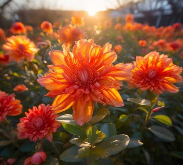 橘红色花之谜，探寻其独特魅力与命名由来,橘红色花之谜，揭秘这种独特品种的美丽与命名,养护,纯洁,生长习性,第1张