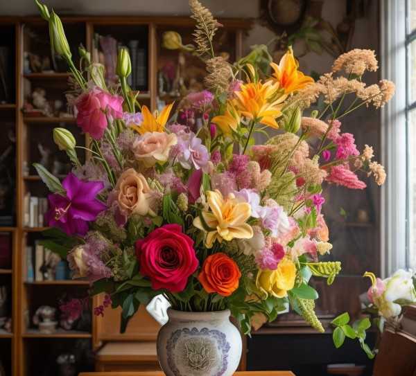家居风水，揭秘花艺摆放，助你风生水起之道,花之谜，家居摆放如何助你风生水起,纯洁,花语,第1张