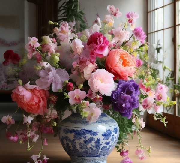 花艺雅韵，探索盆景艺术的美好生活境界,品味生活之美—探寻高雅鲜花盆景的艺术魅力,生机,鲜花盆景,生长习性,第1张