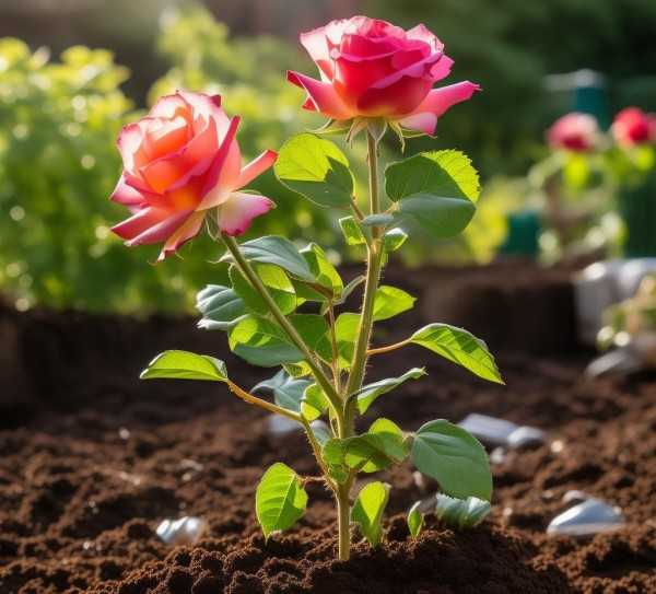 玫瑰花根生长时间及种植养护揭秘,玫瑰花栽植后多久根系开始生长？揭秘种植技巧与养护方法,养护,玫瑰,第1张