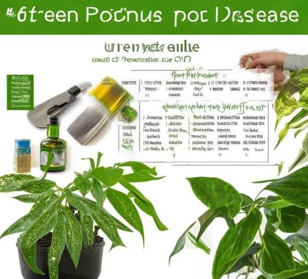 绿萝叶斑病，拯救您的绿植生命的防治之道,绿萝叶斑病防治指南，如何拯救您的绿植生命？,养护,生机,第1张
